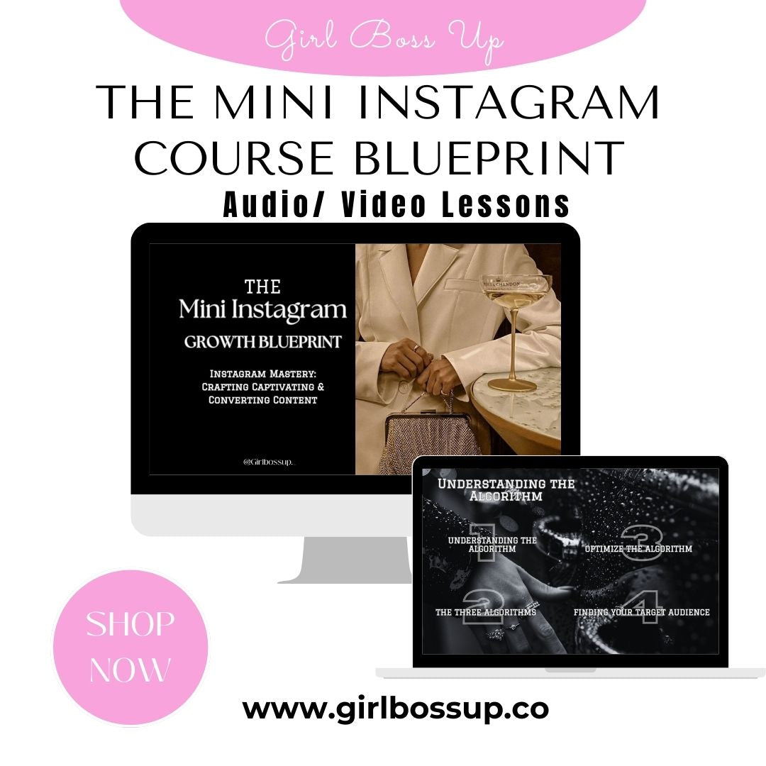 GBU- The Mini Instagram Growth Course Blueprint
